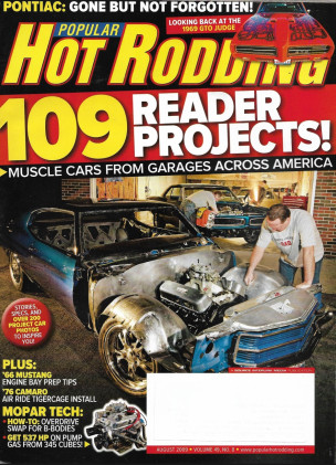 POPULAR HOT RODDING 2009 AUG - '69 JUDGE, CHEAP MOPAR POWER, KEISLER-MOPAR O.D.